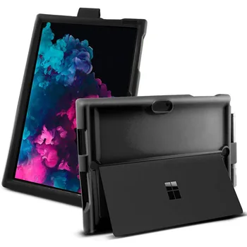 MingShore Caso para Microsoft Surface Pro 4 5 6 7 Silicona Pesada Deber de Protección Anti-Caída en Caso de la Cubierta para Surface Pro 7 Tablet
