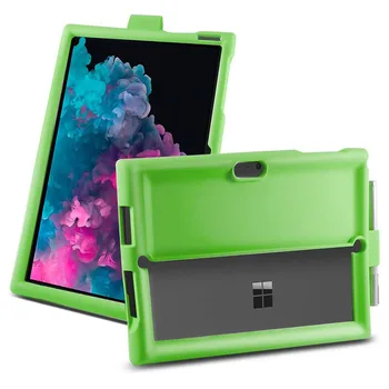 MingShore Caso para Microsoft Surface Pro 4 5 6 7 Silicona Pesada Deber de Protección Anti-Caída en Caso de la Cubierta para Surface Pro 7 Tablet