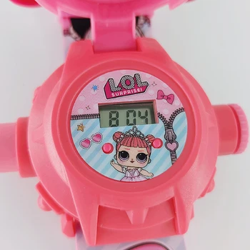 LOL sorpresa sorpresa juguetes en 3D de dibujos animados relojes figura de Anime educativo juguetes de reloj de los niños relojes