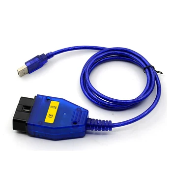 INPA Compatible con USB OBD2 interfaz de Conmutación Función Admite la K-Línea de Protocolos Para BMW INPA K+DCAN FTDI FT232RQ Blanco/Azul Color