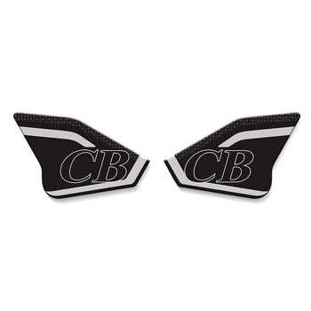 Para CB650R CBR650R Pedal pegatina lateral CB 650R 2019 2020 motocicleta 3D Protector de la cubierta de la almohadilla pegatinas