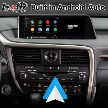 Lsailt Android Carplay Interfaz para la Lexus RX350 RX450h RX200T RX 2013-2019 Controlar el Ratón con Multimedia de Vídeo del Sistema de Navegación GPS