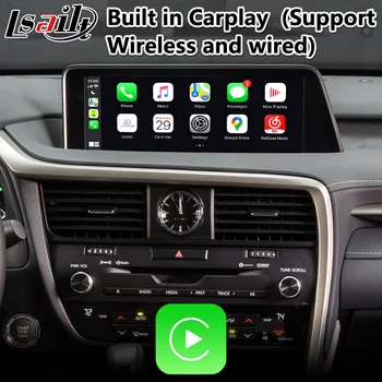 Lsailt Android Carplay Interfaz para la Lexus RX350 RX450h RX200T RX 2013-2019 Controlar el Ratón con Multimedia de Vídeo del Sistema de Navegación GPS