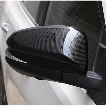 -2020 Para Toyota highlander kluger RAV4 de fibra de Carbono estilo Coche de Puerta del Lado del Espejo de la Vista Posterior de la Cubierta