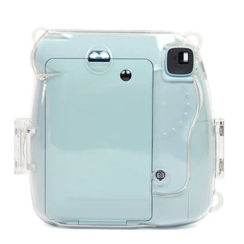 Gosear la caja de la Cámara Para Fujifilm Instax Mini 8 9 8 Fuji Instant Cubierta Protectora de la Piel Shell Bolsa con Correa para el Hombro Accesorio