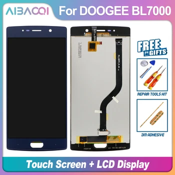 Nuevo Original de 5.5 pulgadas de Pantalla Táctil+1920X1080 Pantalla LCD+Marco de la Asamblea de Reemplazo Para Doogee BL7000 Android 7.0