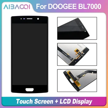 Nuevo Original de 5.5 pulgadas de Pantalla Táctil+1920X1080 Pantalla LCD+Marco de la Asamblea de Reemplazo Para Doogee BL7000 Android 7.0