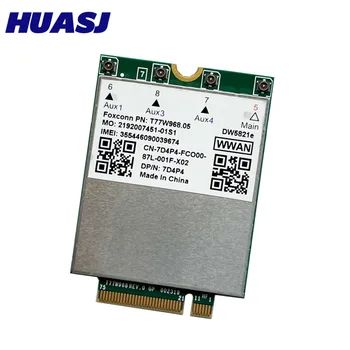 HUASJ T77W968 Para Dell DW5821e LTE Cat16 GNSS 5G Tarjeta WWAN Módulo de Latitud 5420 5424 7424 Resistente Latitud 7400 / 7400 2-en
