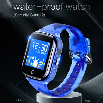 SOS Teléfono Inteligente Reloj GPS Smartwatch de la Frecuencia Cardíaca Sueño de Monitoreo K21 Niños IP68 Impermeable Relojes para iOS, Android