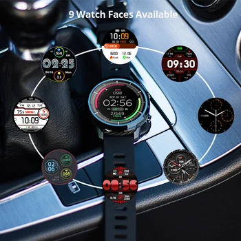 S10 Full touch Smart Reloj Impermeable de los Hombres del Deporte del Reloj Monitor de Ritmo Cardíaco Pronóstico del Tiempo Smartwatch para IOS, Android teléfono