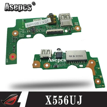 Para Asus X556U X556UJ X556UJQ X556UB X556UA X555UV FL5900 LF5800 discos duros Portátiles de Audio USB 2.0 IO conector de Interfaz de la Junta de