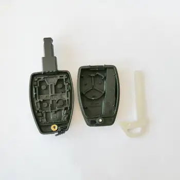 5 botones de Coche de Sustitución clave del Caso de Shell Para Volvo XC70 XC90 V50 S60 V70 Auto Fob Accesorios con Insertar Hoja sin Cortar
