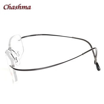 Chashma Marca de Titanio Gafas Ópticas de las Mujeres y los Hombres de la Moda de las gafas sin Montura Ultra Light 2 G Sólo Óptica Gafas de Marco