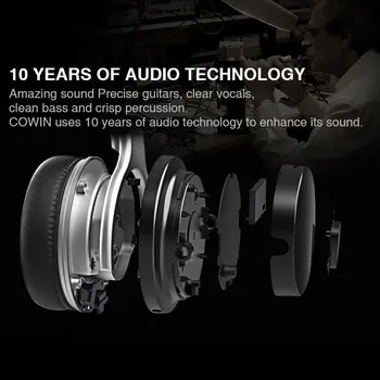 Original Cowin E7 ANC Auriculares de bluetooth auricular inalámbrico bluetooth Auricular para Teléfonos Activo de Cancelación de Ruido auriculares