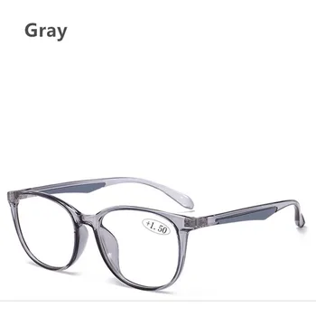 2018 Moda de la Ronda de Gafas de Lectura Con 1.56 Asférica CR39 Lentes de Rim Presbicia Gafas para Hombres, Mujeres oculos de leitura
