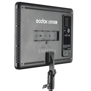 2x Godox Ultra Slim LEDP260C 256pcs Luz de Vídeo LED la Iluminación del Panel de Kit +2m Stand + Controlador de 30W 3300-5600K Regulable Brillo