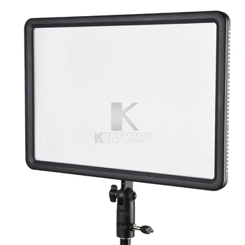 2x Godox Ultra Slim LEDP260C 256pcs Luz de Vídeo LED la Iluminación del Panel de Kit +2m Stand + Controlador de 30W 3300-5600K Regulable Brillo