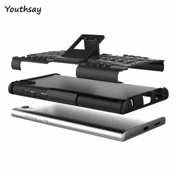 Youthsay Para el Caso de la Cubierta para Sony Xperia L1 Caso Para Sony Xperia L1 de Silicona de la Armadura de la Cubierta Para el Coque de Sony L1 Caso G3312 G3311 5.5 pulgadas