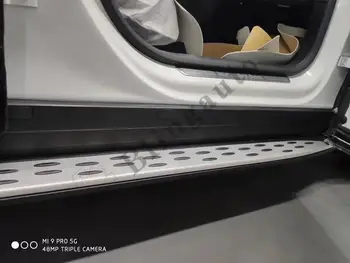 Se adapta para el Mercedes - Benz GLB 2020 izquierda adecuado funcionamiento de la junta de lado los pasos nerf bar de coches de pedal lado de las escaleras