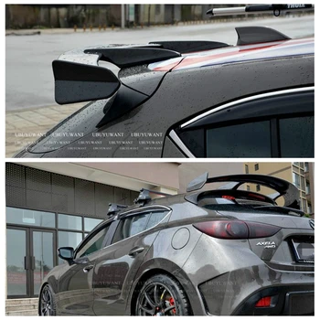 Para el Mazda3 Axela hatchback-2018 Coche Ala de Cola Decoración de Fibra de Carbono/FRP Maletero Trasero Alerón del Coche de Estilo Para Mazda 3