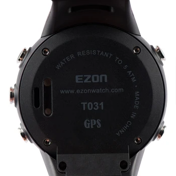 EZON Marca Digital GPS Correr al aire libre Reloj de Deporte 5ATM Impermeable Podómetro Contador de Calorías de las Mujeres de los Hombres de Moda reloj de Pulsera de Reloj