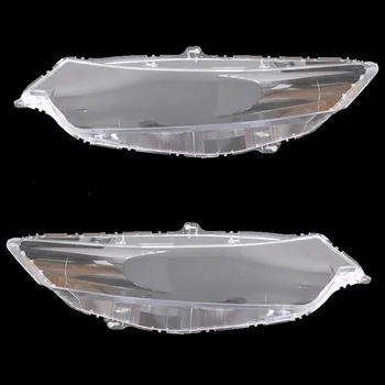 Para Honda Spirior 09-13 faros de cristal transparente lámparas de cáscara de lámpara máscaras de faros de la cubierta