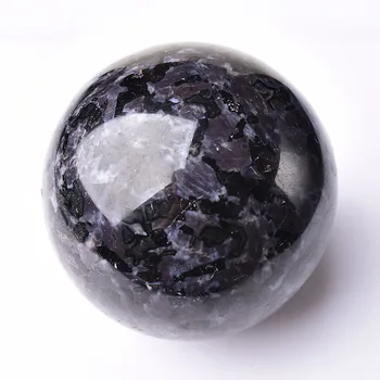 Naturales de Cristal Gabro Jasper Cuarzo Esfera de la Bola de la Decoración de la Casa de la Energía Reiki de Piedra Mineral de Curación Trabajo hecho a mano de Fengshui DIY Regalo