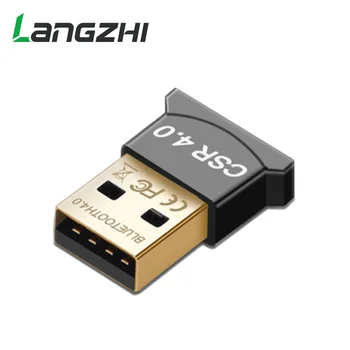 Langzhi Draadloze Adaptador USB Bluetooth APTX voor PC Bluetooth 4.0 Dongle de Audio Ontvanger Bluetooth Zender voor 10/8/XP/Vista