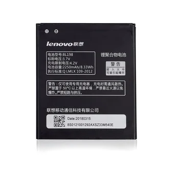 BL 198 de la Batería BL198 Para Lenovo A859 A860E S890 K860 K860I A678T S880I A850 A830 2250mAh Teléfono Móvil Reemplazar recarga