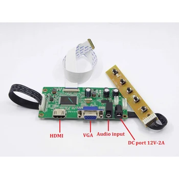 VGA LED HDMI de la placa Controladora EDP Para LP156WF4-SPH1/SPH2/SPH3 1920X1080 30Pin pantalla LCD kit de controladores de Panel de 15,6