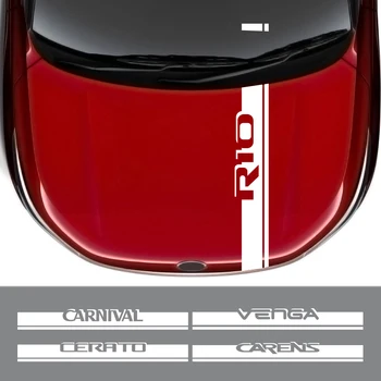 Etiqueta Engomada del coche Para Kia SPORTAGE RÍO PICANTO CARENS CARNAVAL CERATO K5 MOHAVE NIRO SELTOS STINGER VENGA TELLURIDE SEDONA Accesorios