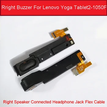 A la derecha del Altavoz Buzzer Conectado A la toma de Auriculares, Cable Flex Para Lenovo Yoga Tablet 2 1050F Altavoz Timbre Flex Cable