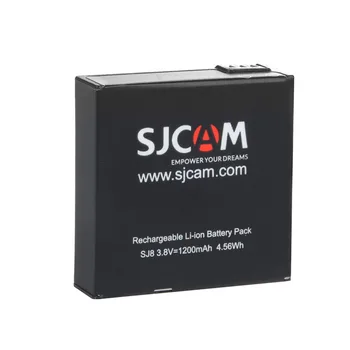SJCAM SJ8 Pro de la Batería 1200mAh Li-ion Batería Adicional para SJ8 Plus / SJ8 AIRE de Doble Ranura del Cargador de SJCAM Accesorios