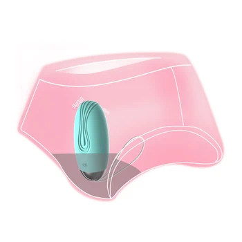 Inalámbrica Vibrador A Control Remoto Vaginal Huevos Invisble Wearable Juguetes Sexuales para Mujeres del Clítoris y el punto G Estimulador Íntimo Bolas