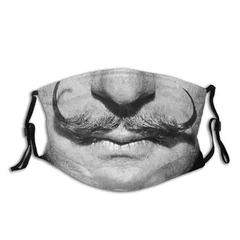 Salvador Dalí, el Bigote, la Barba Reutilizables de Moda en la Boca de la Máscara de Cara Contra la Bruma es a Prueba de Polvo con Filtros de Protección de Invierno Cubierta del Silenciador