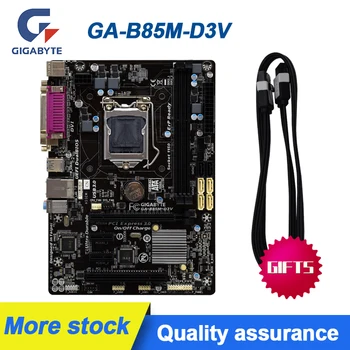 GIGABYTE GA-B85M-D3V de Escritorio de la Placa base B85 Socket LGA 1150 i3 i5 i7 DDR3 16G Micro-ATX UEFI BIOS Original Utilizado Conjunto de la Placa base