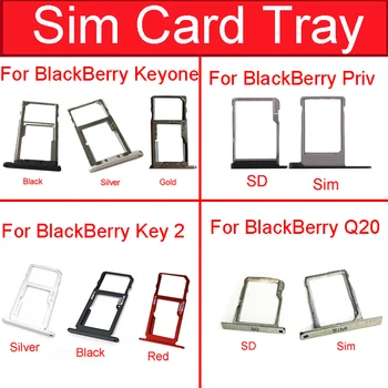 SIM Tarjeta SD soporte de la Bandeja Para BlackBerry Keyone DTEK70 Key2 SIM Ranura para Tarjeta Micro SD Adaptador de Enchufe Para BlackBerry Priv Q20 Partes