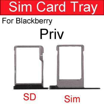 SIM Tarjeta SD soporte de la Bandeja Para BlackBerry Keyone DTEK70 Key2 SIM Ranura para Tarjeta Micro SD Adaptador de Enchufe Para BlackBerry Priv Q20 Partes