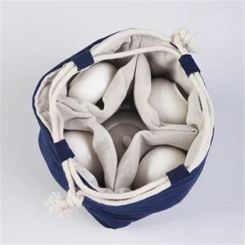 XMT-CASA de Teteras y tazas de algodón y lino de almacenamiento de bolsa de viaje teaware de cerámica cartucho de conjunto