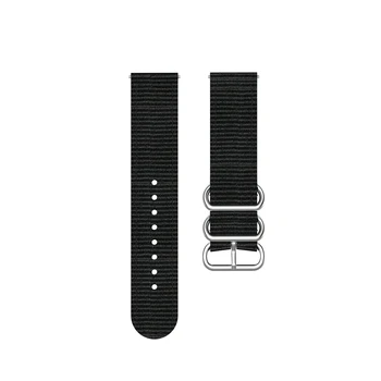 Anillo de plata de la Hebilla de la Correa de Nylon Tejido para Huami Amazfit GTR 2 GTS 2 de la Pulsera de la Clásica banda de Tela Smartwatch Reemplazable Correa de reloj