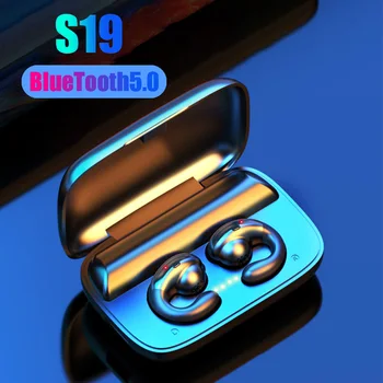 S19 TWS Mini Bluetooth auriculares de Negocios Auriculares impermeable IPX7 deportes auriculares De xiaomi huawei iphone Auriculares inalámbricos