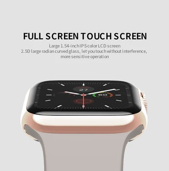 NAIKU iwo 9/ecg ppg reloj inteligente de los hombres de la Frecuencia Cardíaca iwo 9 smartwatch iwo 8 Lite/iwo 10 de Reloj Inteligente para las mujeres/los hombres de 2019 para Apple IOS