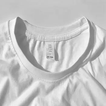 Envío gratis 2020 de la mujer más el tamaño de la causal de algodón de las camisetas de encargo de la impresión del logotipo Algodón blanco slim nueva camiseta de las mujeres
