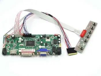 Yqwsyxl de la Junta de Control Kit de Monitor para M140NWR1 R0 HDMI+DVI+VGA LCD de la pantalla LED del Controlador Controlador de la tarjeta de