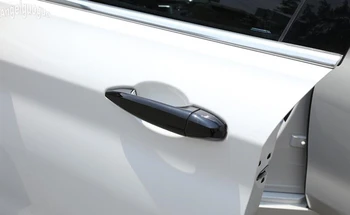 Para BMW X1 F48 X5 F15 X6 F16 de la serie 1 Sedán 2 del Coche de la Manija de la Puerta de la Decoración de la Moldura de la Cubierta de la etiqueta Engomada del Coche de estilo accesorios de protección