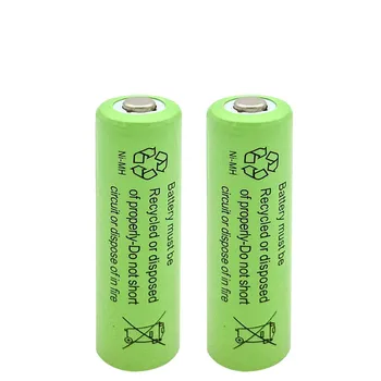 MJKAA 4PCS Nueva Rodajas de 1.2 V 1000mAh de NI-Mh Aa Baterías Recargables Juguetes Electrónicos Neutral AA Es Adecuado Para La Antorcha