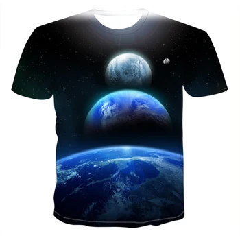 2020 nueva estrella impreso en 3D t-shirt para hombres de verano casual de los hombres T-Shirt la parte Superior de la Camiseta Graciosa camiseta de los Hombres del Estilo de la Calle