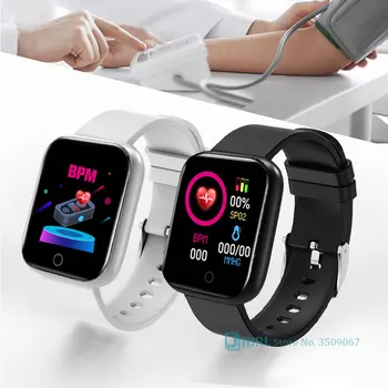 Reloj inteligente 2020 Hombres Mujeres Smartwatch Deporte de la Pulsera Electrónica de Reloj Para Android IOS Fitness Tracker Monitor Smart-watch Horas