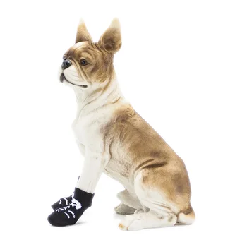 Anti-Slip Perro Calcetines para Pisos de Madera, Mascota de la Pata de Protección para los Heridos de la Pata, el Interior de Desgaste