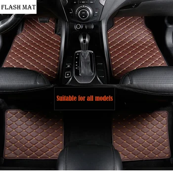 De alta calidad de cuero artificial de coche universal de alfombrillas para chevrolet lacetti captiva sonic, cruze chispa epica sonic alfombras de coche